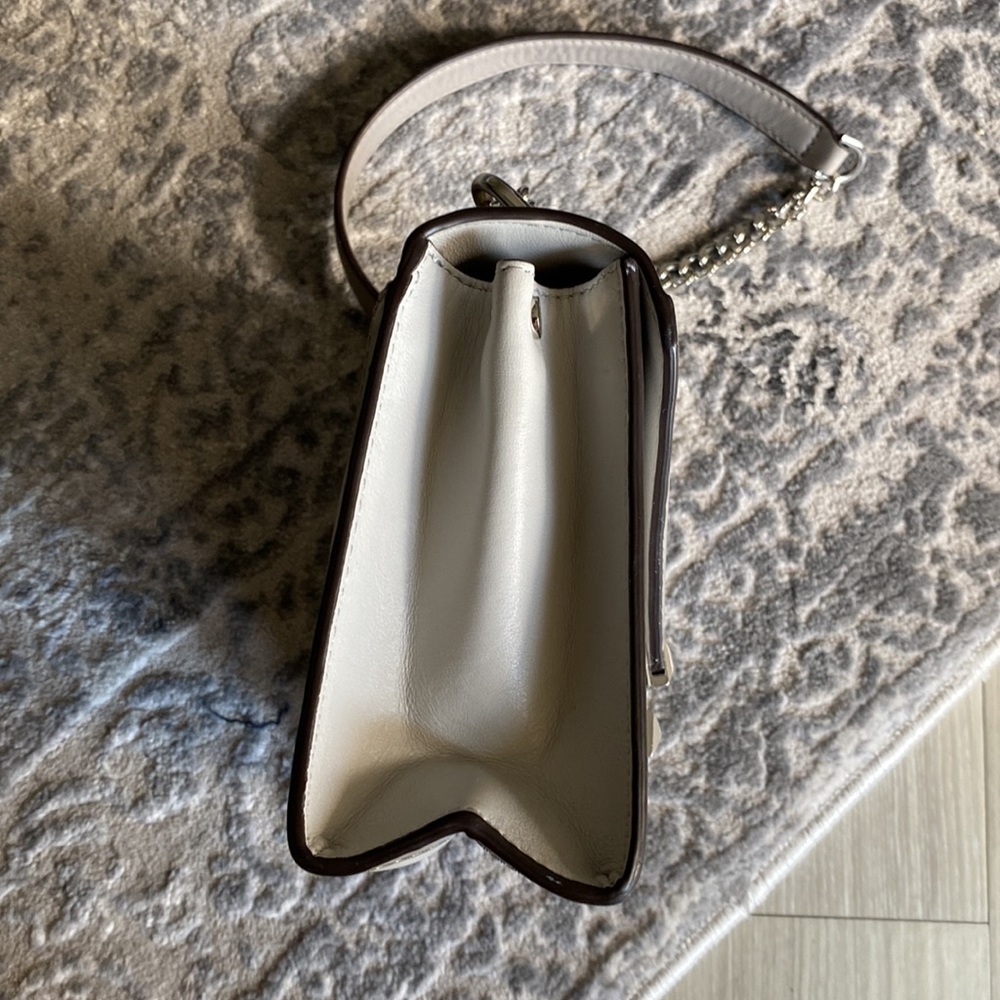MICHAEL Michael Kors Whitney Leather Convertible Shoulder Bag Grey - Picture 5 of 7